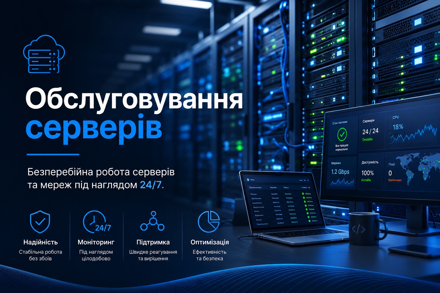 Серверне обладнання